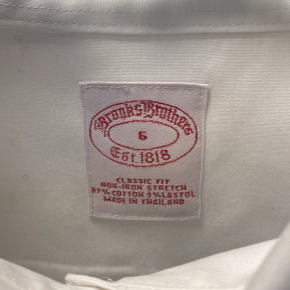 women's brooks brothers 1818 miracle shirt blouse - Picture 3 of 5